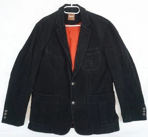 Abrigo Blazer Deportivo Informal Hugo Boss Negro Algodón Para Hombre Talla EU 52 US 42 - Imagen 1 de 9