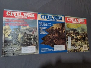 Lot of 3 Civil War Times Illustrated Magazines 1993 - Picture 1 of 4