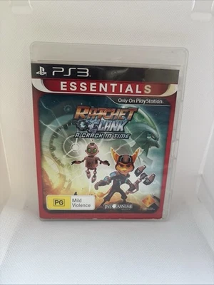 Ratchet and Clank A Crack In Time PS3 PlayStation 3 Game PAL Complete Manual R4 - Image 1 of 2