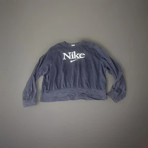 Felpa Nike Spell Out Center Swoosh blu donna XXL - Foto 1 di 6