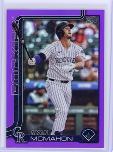 2025 Topps Ryan McMahon Purple Rainbow Foil #/250 #360 Colorado Rockies - Picture 1 of 2