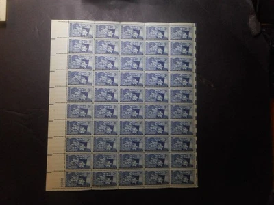 Scott 938, 3 cent, Texas Statehood, Sheet - Image 1 of 2