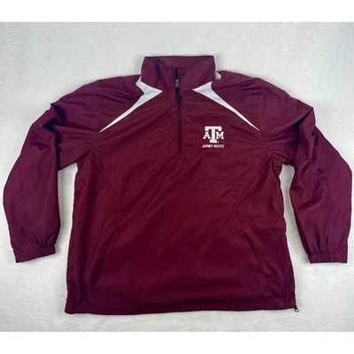 Chaqueta Pullover Sport Tek Texas A&M Aggies Ejército ROTC Granate XL Foto 1 de 4