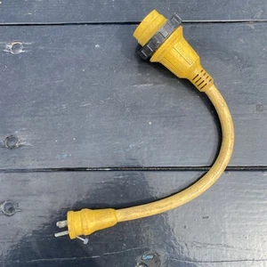 MARINCO  15-30 Amp 125 V shore power cable RV Motorhome Trailer Boat NEMA 5-15 - Picture 1 of 12