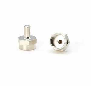 Terminateur F-Type 75 Ohm avec connecteur câble coaxial coaxial à résistance - Pack de 10 - Photo 1/5
