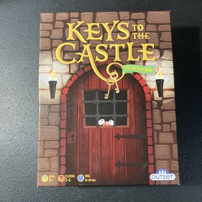 Keys To The Castle Tile Game By Outset, Used Excel. Condition Complete  - Image 1 of 4