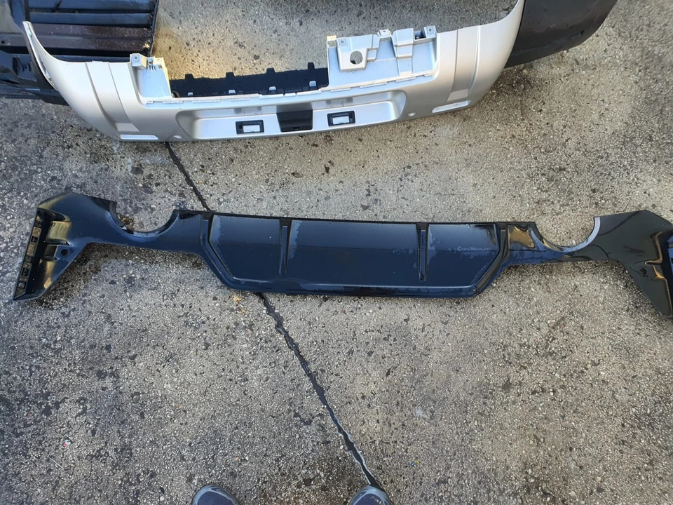 Spoiler diffusore paraurti posteriore BMW Serie 3 G20 G21 Facelift LCI anno 22 - - Immagine 1 di 1