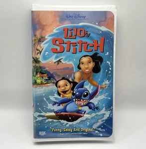 Lilo & Stitch VHS Disney Tape Original Animation Vintage Clamshell Nearly New! - Picture 1 of 8