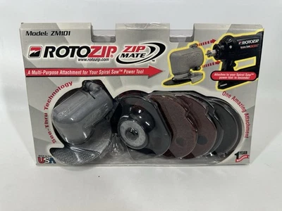 RotoZip Zip Mate Attachment ZM101 For Metal Masonry Tile More New - Image 1 of 4