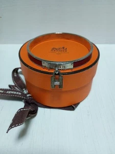 Hermes Bracelet Bangle H Logo Cadena Charm - Picture 1 of 5