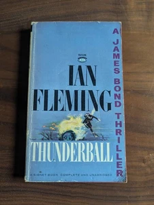 Thunderball Ian Fleming 1st First Printing Paperback James Bond Book Signet Vtg - Picture 1 of 6