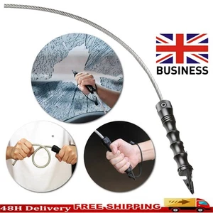 Emergency Escape Tool Whip Crash Hardened Steel Window Breaker for Car Truck UK - Picture 1 of 10