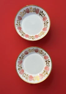 Set of 2 Antique Nast a Paris Hand Painted French Porcelain Dessert Berry Bowls - Picture 1 of 8