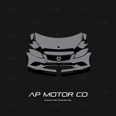 Se adapta a Mercedes-Benz C43 Sedán 19-21 Línea AMG Protección Pintura TPU PPF Kit Brillo Foto 1 de 4