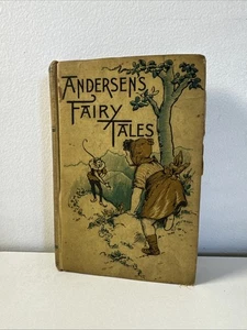 Vintage Hans Christian Anderson’s Fairy Tales - Hardcover - A. l. Burt Co. HC - Imagen 1 de 13