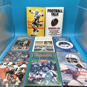 Lote de libros deportivos de colección 1978-84 libros escolares ferias de libros escolares NFL MLB NBA - Imagen 1 de 24