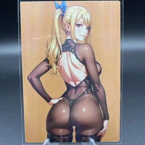 Lucy Heartfilia Fairy Tail Anime Waifu Card Doujin ACG Goddess Holo - Picture 1 of 4