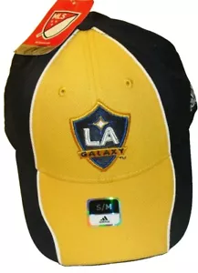 Los Angeles LA L.A. Galaxy MLS Soccer Adidas Mens Strech Fit Hat sz Small/Medium - Picture 1 of 4