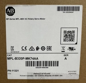 Allen Bradley MPL-B320P-MK74AA Servo Motor - BNIB - Foto 1 di 1