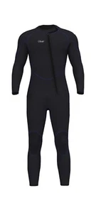 Neoprene Wetsuit One-Piece Suits 3MM Keep Warm Surf Scuba Diving Suit Fishing - Picture 1 of 4