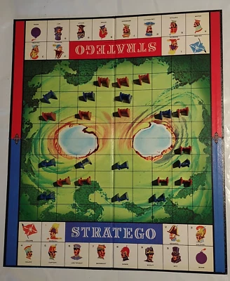 Stratego Nostalgia Series 2002 Board Game Mb Wooden Box Complete  - Image 1 of 4