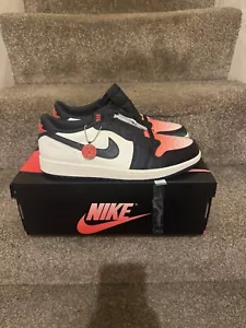 Nike Air Jordan 1 Retro Low OG Paris St PSG Infrared Black 23 - UK Size 9 - Picture 1 of 10