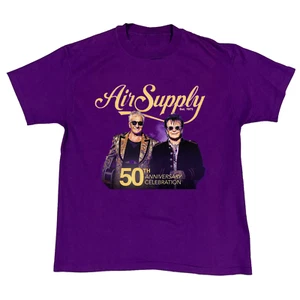 NEU Air Supply 50th Anniversary Celebration 2025 lila alle Größen T-Shirt AC2624 - Bild 1 von 2