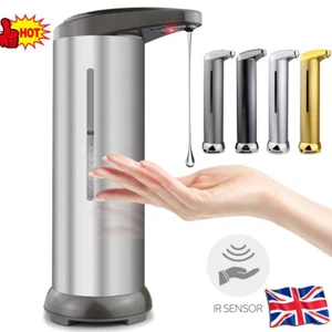 Automatic Soap Dispenser Touchless Handsfree Infrared Sensor Hand Wash Dispenser - Picture 1 of 17