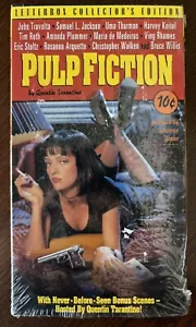 PULP FICTION VHS 1996 Widescreen Letterbox Collector’s Edition Like New - Foto 1 di 8