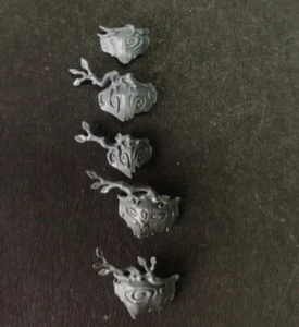 Kurnoth Hunter Right Shoulder pads Sylvaneth Warhammer Age of Sigmar (x5) - Picture 1 of 1