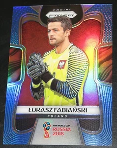 2018 Prizm World Cup Lukasz Fabianski BLUE # /199 Prizms Refractor Parallel Base - Picture 1 of 2