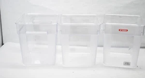 Lotto 3 Contenitori Araven Colorclip Conservazione Alimenti Trasparenti Senza Coperchio Contenitori Trasparenti 19Qt - Foto 1 di 5