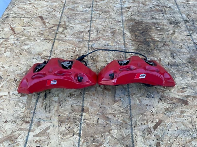 JUEGO DE PINZAS DE FRENO DELANTERAS 6 POSICIONES OEM 39K 18-23 AUDI A4 A5 S4 S5 RS5 Foto 1 de 4