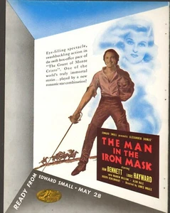 Movie ads 1939-Man in the iron Mask & Captain Fury-----30 - Picture 1 of 2