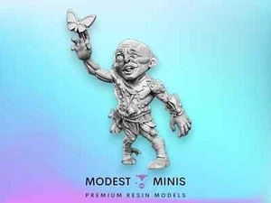 Grolu Gnome | 32mm 28mm DnD Mini | Resina | Dungeons and Dragons - Imagen 1 de 1