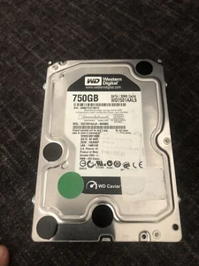 Western Digital WD7501AALS-00E3A0 SATA 3.5" 32 MB 750 Gb Cache HD 51-3 - Picture 1 of 1