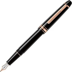 Mont Blanc Meisterstuck Classique Fountain Pen Red Gold 145 - MB112676 LIMITED - Picture 1 of 5