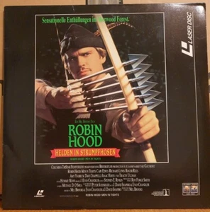 Laserdisc ROBIN HOOD Helden in Strumpfhosen Dolby Surround Pal deutsch Version - Afbeelding 1 van 2