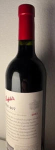 Penfolds Bin 407 Cabernet Sauvignon 2012, perfekt gelagert im Weinklimaschrank - Bild 1 von 2