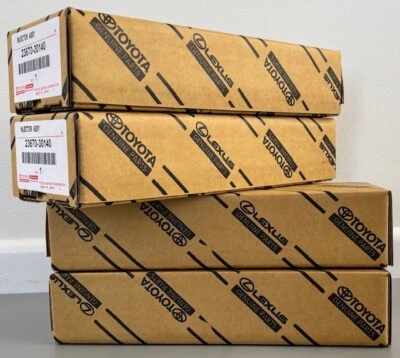 DIESEL FUEL INJECTOR SET TOYOTA HILUX KUN26R PRADO KDJ120R 1KD .D4D.NEW.DENSO - image 1 of 3