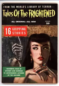 TALES OF THE FRIGHTENED #1 DIGEST PULP SPRING 1957 MICHAEL AVALLONE JAKES 082924 - Picture 1 of 2