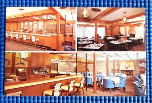 Vtg Julie's Restaurant, Coffee Shop & Thunderbird Lounge Syracuse NY Postcard - Picture 1 of 2