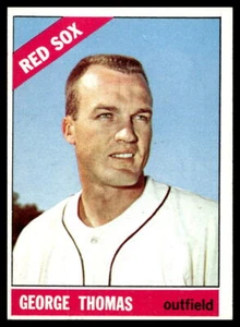 1966 Topps #277 George Thomas Boston Red Sox EX-EXMINT - Picture 1 of 2