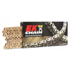 EK 420 Heavy Duty Gold Race Chain 136 Link for KTM Husqvarna Gas Gas 65s - Picture 1 of 1