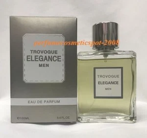 NIB TROVOGUE ELEGANCE COLOGNE FOR MEN 3.4 OZ / 100 ML EAU DE PARFUM SPRAY - Picture 1 of 1