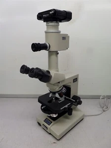 Nikon Labophot Microscope w/ HFX-II Camera Phase Contrast-2 - Picture 1 of 12