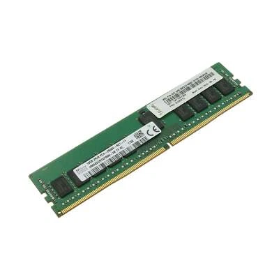 Lenovo DDR4-RAM 16GB PC4-2666V ECC RDIMM 2R - 01DE973 HMA82GR7AFR8N-VK - Bild 1 von 4
