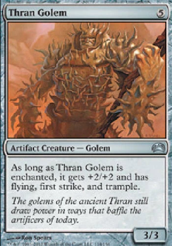 THRAN GOLEM Planechase 2012 MTG Magic the Gathering Cards DJMagic - Image 1 of 1