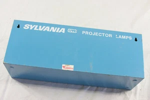 Lámparas Proyector GTE Sylvania 25" Promocional Montaje en Pared Bin - Letrero de Metal - USADAS - Imagen 1 de 7