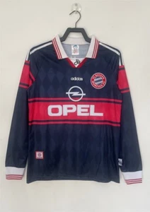 Bayern Munich FC Jersey 1997 1999 Size M Retro Football Shirt Home Vintage 1998 - Picture 1 of 12